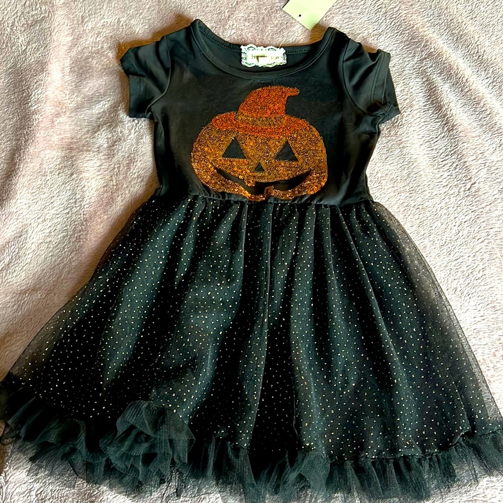 Halloween 🎃 Short Sleeve Tutu Dress {NWT} 4T